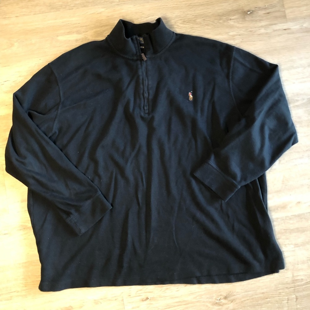 Polo Ralph Lauren 1/4 zip sweater estate rib